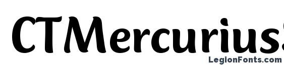 CTMercuriusStd Medium font, free CTMercuriusStd Medium font, preview CTMercuriusStd Medium font