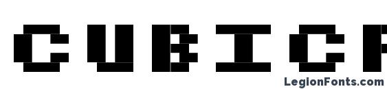 Cubicfive18 font, free Cubicfive18 font, preview Cubicfive18 font