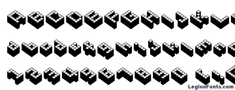 glyphs Cubicle font, сharacters Cubicle font, symbols Cubicle font, character map Cubicle font, preview Cubicle font, abc Cubicle font, Cubicle font