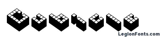 Шрифт Cubicle