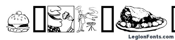 шрифт Culinary Art, бесплатный шрифт Culinary Art, предварительный просмотр шрифта Culinary Art
