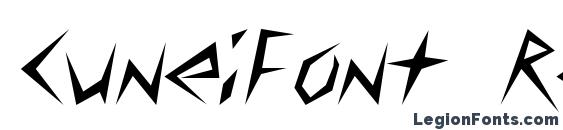 CuneiFont Regular Font