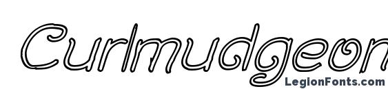 Curlmudgeon Hollow Italic font, free Curlmudgeon Hollow Italic font, preview Curlmudgeon Hollow Italic font