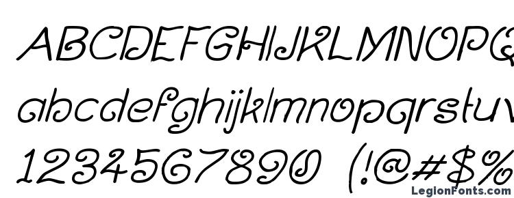 глифы шрифта Curlmudgeon Italic, символы шрифта Curlmudgeon Italic, символьная карта шрифта Curlmudgeon Italic, предварительный просмотр шрифта Curlmudgeon Italic, алфавит шрифта Curlmudgeon Italic, шрифт Curlmudgeon Italic