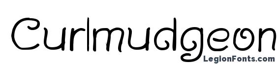 Curlmudgeon Font, All Fonts