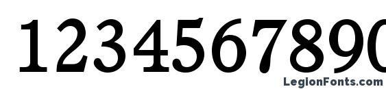 CushingStd Medium Font, Number Fonts