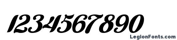 Cutiful Regular Font, Number Fonts