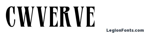 Cwverve font, free Cwverve font, preview Cwverve font
