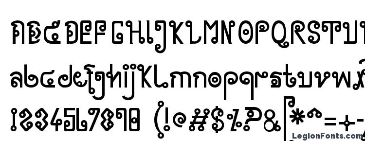 glyphs Cyclin font, сharacters Cyclin font, symbols Cyclin font, character map Cyclin font, preview Cyclin font, abc Cyclin font, Cyclin font