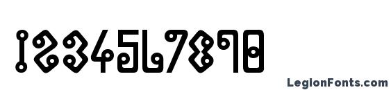 Cyclin Font, Number Fonts