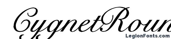 CygnetRound Font