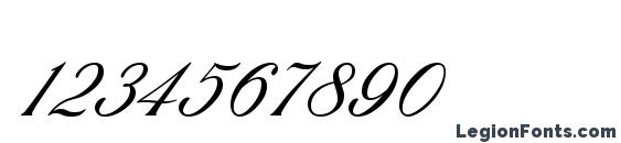 Cylburn Font, Number Fonts