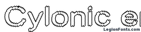 Cylonic empty Font