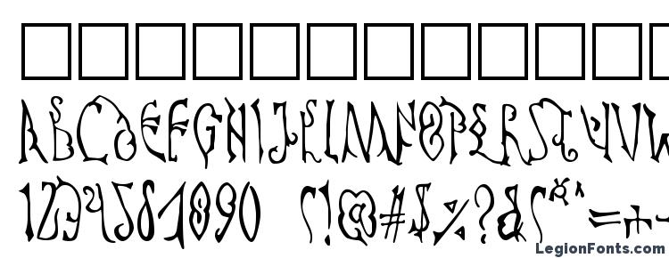 glyphs Cyprian font, сharacters Cyprian font, symbols Cyprian font, character map Cyprian font, preview Cyprian font, abc Cyprian font, Cyprian font