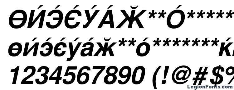 glyphs CyrillicSans BoldOblique font, сharacters CyrillicSans BoldOblique font, symbols CyrillicSans BoldOblique font, character map CyrillicSans BoldOblique font, preview CyrillicSans BoldOblique font, abc CyrillicSans BoldOblique font, CyrillicSans BoldOblique font