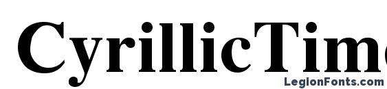 шрифт CyrillicTimesBold, бесплатный шрифт CyrillicTimesBold, предварительный просмотр шрифта CyrillicTimesBold