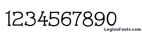 Czaristite Bold Font, Number Fonts