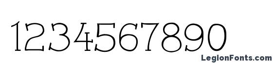 Czaristite Font, Number Fonts