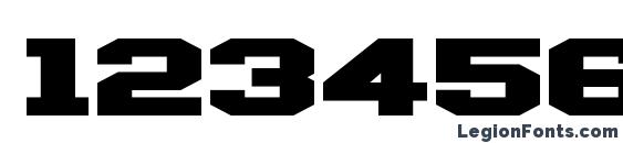 D3 egoistism Font, Number Fonts