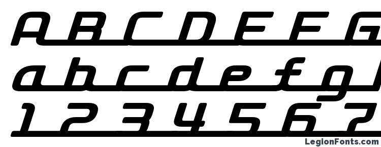 глифы шрифта D3 roadsterism long italic, символы шрифта D3 roadsterism long italic, символьная карта шрифта D3 roadsterism long italic, предварительный просмотр шрифта D3 roadsterism long italic, алфавит шрифта D3 roadsterism long italic, шрифт D3 roadsterism long italic