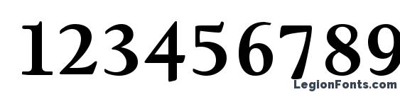 D690 Roman Bold Font, Number Fonts