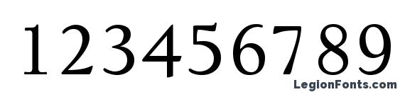 D690 Roman Regular Font, Number Fonts