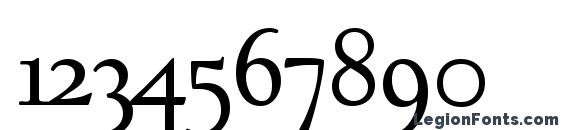 D690 Roman Smc Regular Font, Number Fonts