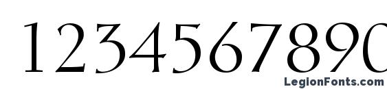 D730 Roman Regular Font, Number Fonts