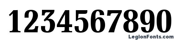 D790 Roman Bold Font, Number Fonts