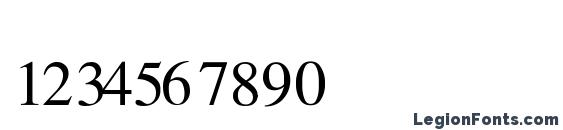 Dabbington normal Font, Number Fonts