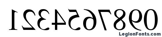 Dabbington Font, Number Fonts