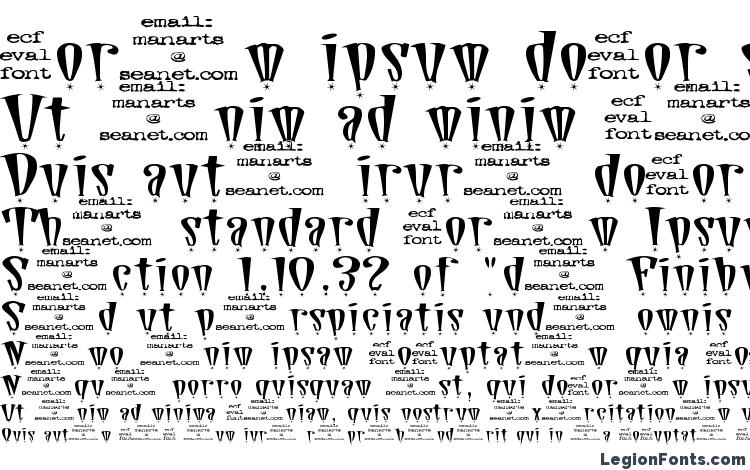 specimens Daddio star (eval) font, sample Daddio star (eval) font, an example of writing Daddio star (eval) font, review Daddio star (eval) font, preview Daddio star (eval) font, Daddio star (eval) font