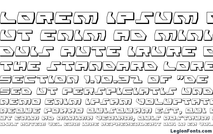 specimens Daedalus Shadow font, sample Daedalus Shadow font, an example of writing Daedalus Shadow font, review Daedalus Shadow font, preview Daedalus Shadow font, Daedalus Shadow font