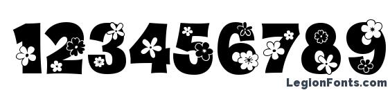 Daffodil Font, Number Fonts