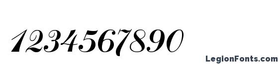 Dahling Script SSi Font, Number Fonts