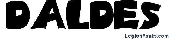 Daldes Light font, free Daldes Light font, preview Daldes Light font