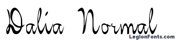 Dalia Normal font, free Dalia Normal font, preview Dalia Normal font