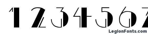 Dalith Font, Number Fonts