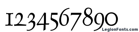 DALTON Regular Font, Number Fonts