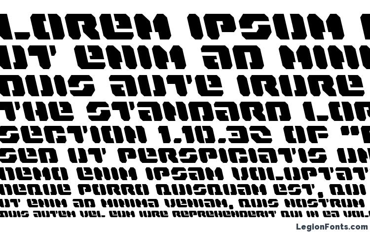 specimens Dan Stargate Leftalic font, sample Dan Stargate Leftalic font, an example of writing Dan Stargate Leftalic font, review Dan Stargate Leftalic font, preview Dan Stargate Leftalic font, Dan Stargate Leftalic font