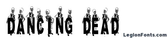DANCING DEAD font, free DANCING DEAD font, preview DANCING DEAD font