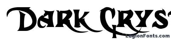 Dark Crystal Script Font Download Free / LegionFonts