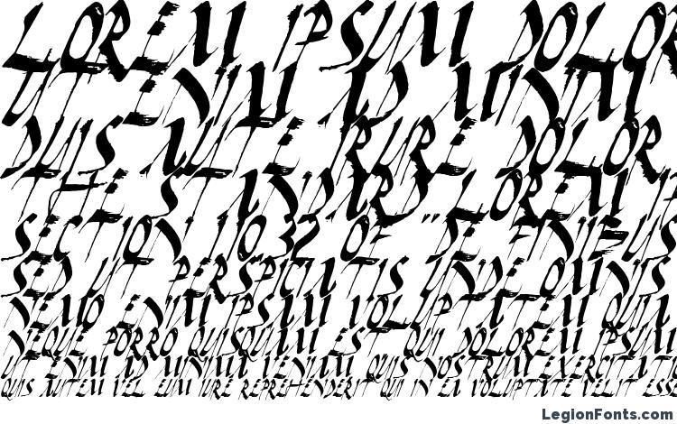 specimens Dark Horse Italic font, sample Dark Horse Italic font, an example of writing Dark Horse Italic font, review Dark Horse Italic font, preview Dark Horse Italic font, Dark Horse Italic font