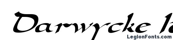 Darwycke Italic Font