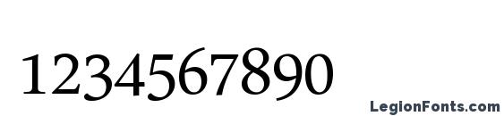 DaunPenh Font, Number Fonts