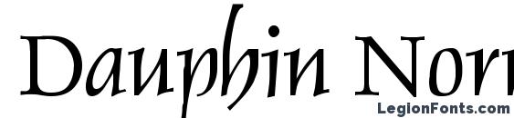 Dauphin Normal Font