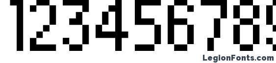 David Sans Condensed Font, Number Fonts