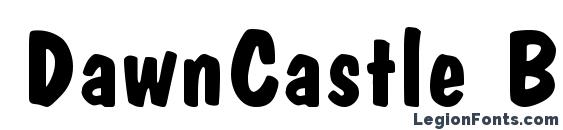 DawnCastle Bold Font