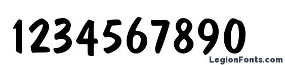 DawnCastle Font, Number Fonts