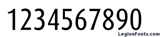 DaxCondensed Font, Number Fonts